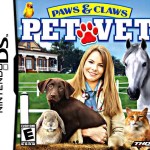 Paws and claws pet vet Nintendo DS game