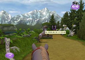 Reiten bei Pony Friends 2 NDS Spiel