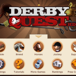 Derby Quest Pferde app: Züchte ein Rennpferd
