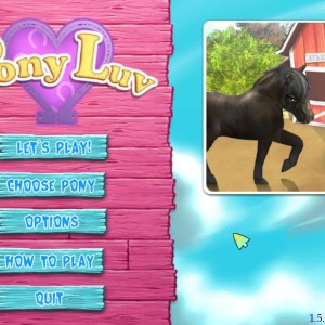 Pony Luv easy flash horse game for kids